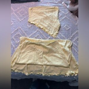 Princess Polly Lemon Skirt Set